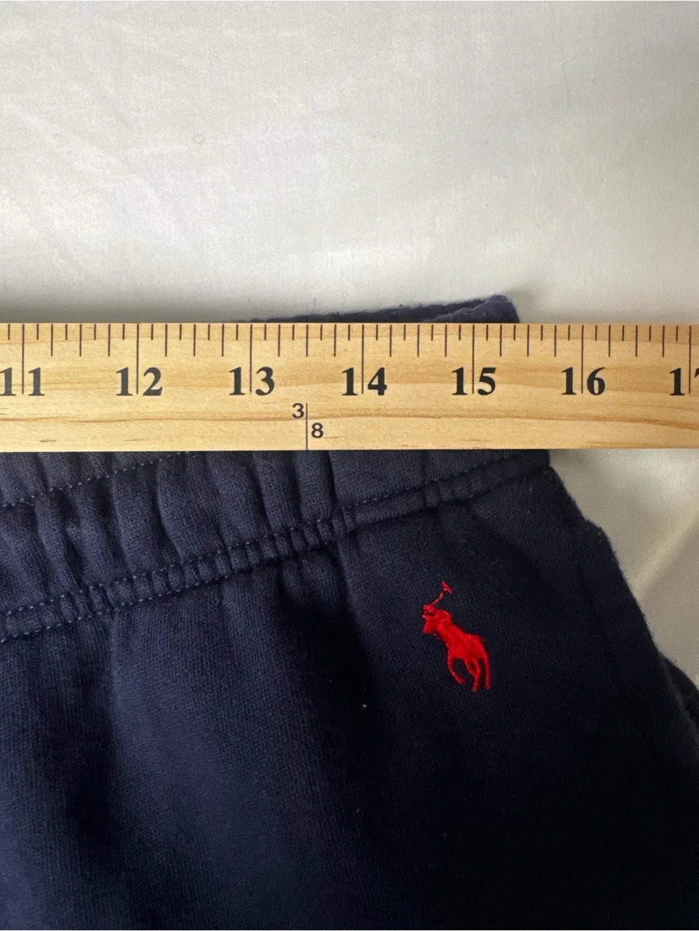 Polo Ralph Lauren Men’s Large Navy Fleece Jogger Red Pony Logo
